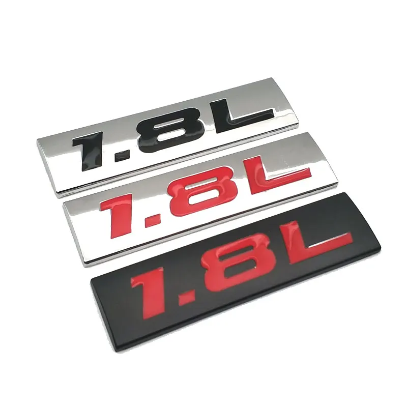 Автомобильный Стайлинг 1.8L эмблема наклейка с логотипом крыло значок на Металл