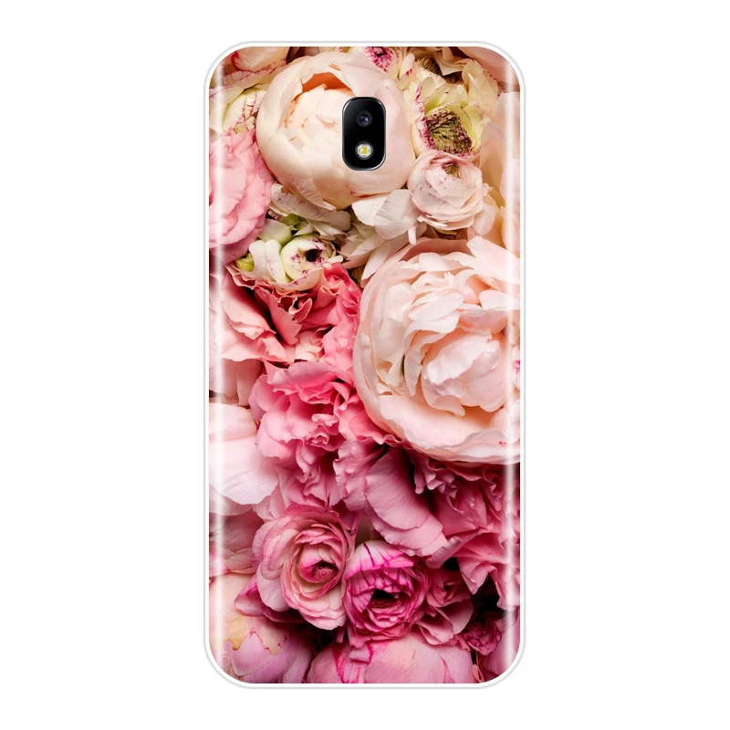 Phone Case for Samsung Galaxy J3 J4 J5 J6 J7 2016 2017 Soft Silicone Cute Cat Painted Back Cover J2 Prime |