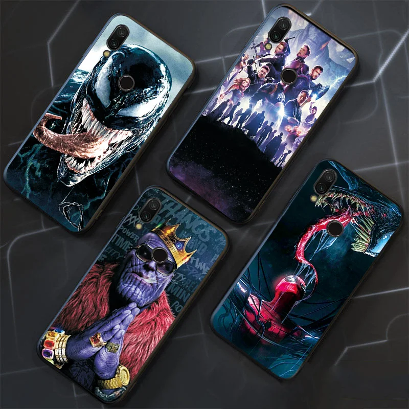 Популярные сумки для телефонов Xiaomi Redmi S2 чехол RedmiS2 черный из ТПУ Thanos бампер S 2 |