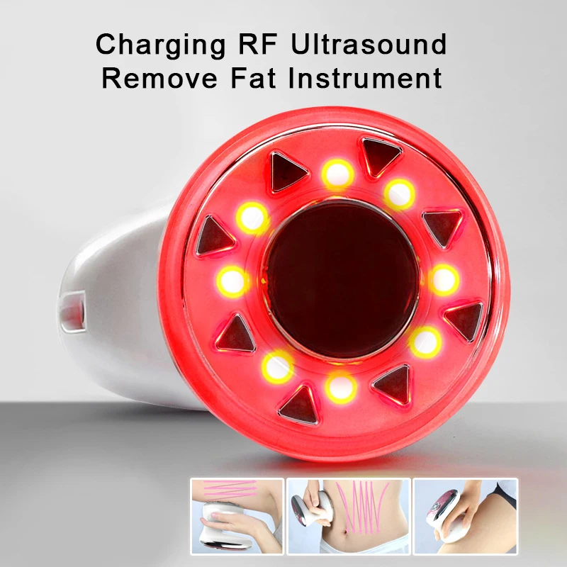 Ультразвуковой массажер для похудения тела СВЕТОДИОДНЫЙ Прибор подтяжки кожи