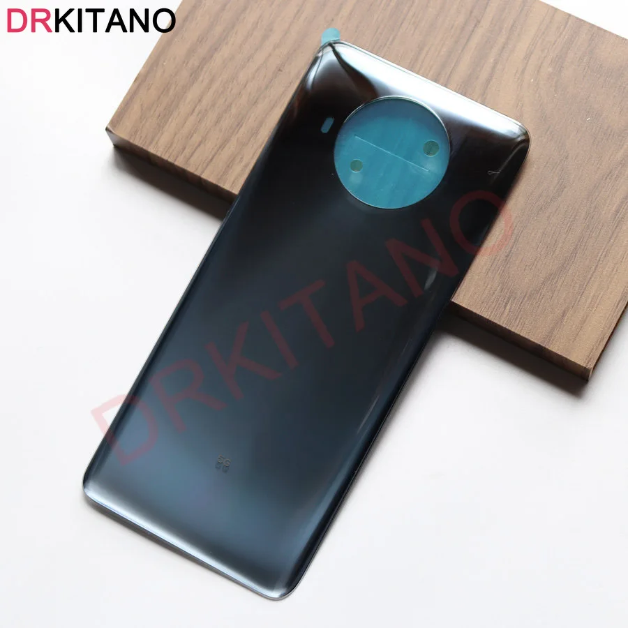Оригинальная новая Задняя стеклянная крышка для Xiaomi Mi 10T Lite аккумулятора панель