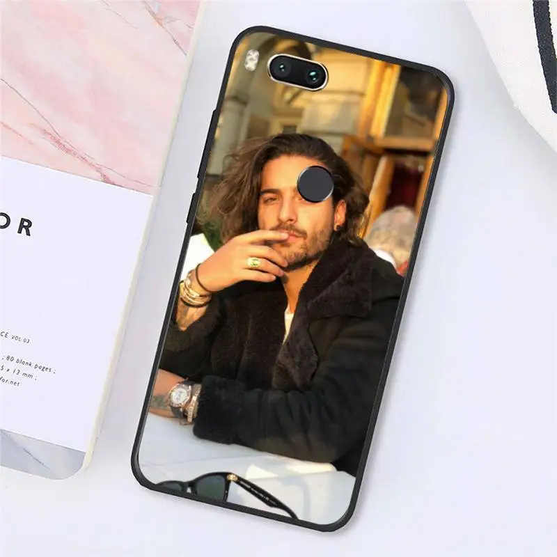 

Colombian singer Maluma Phone Case For Xiaomi Redmi note 7 8 9 t k30 max3 9 s 10 pro lite Luxury brand shell funda coque
