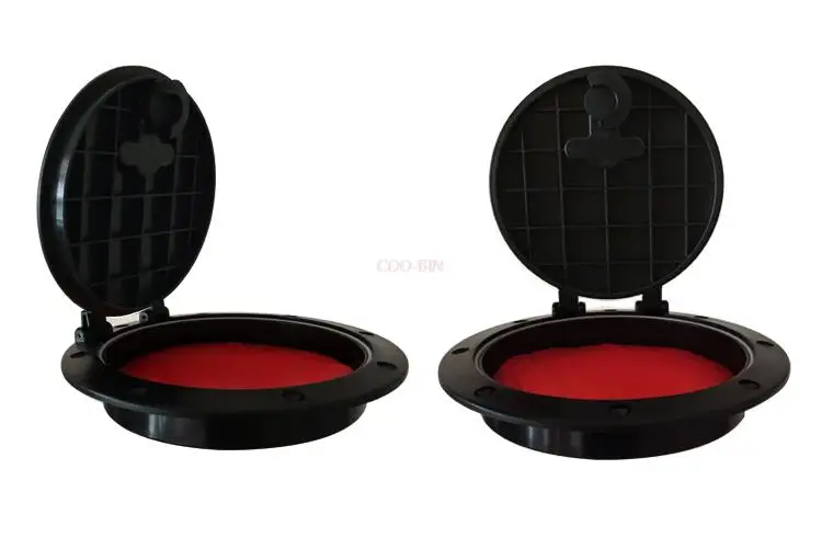 6 дюймовая черная лодка палуба пластина крышка люка инструмент для штриховки