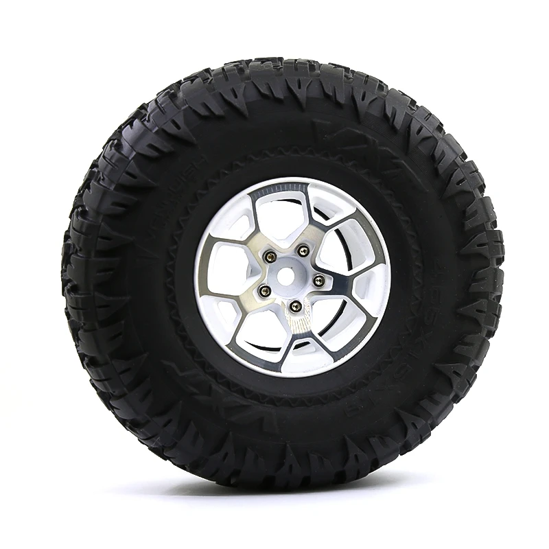 

4PCS 1.9 Inch RC Rock Crawler Metal Wheel Rim for 1/10 SCX10 90046 TRX4 RC Car Part
