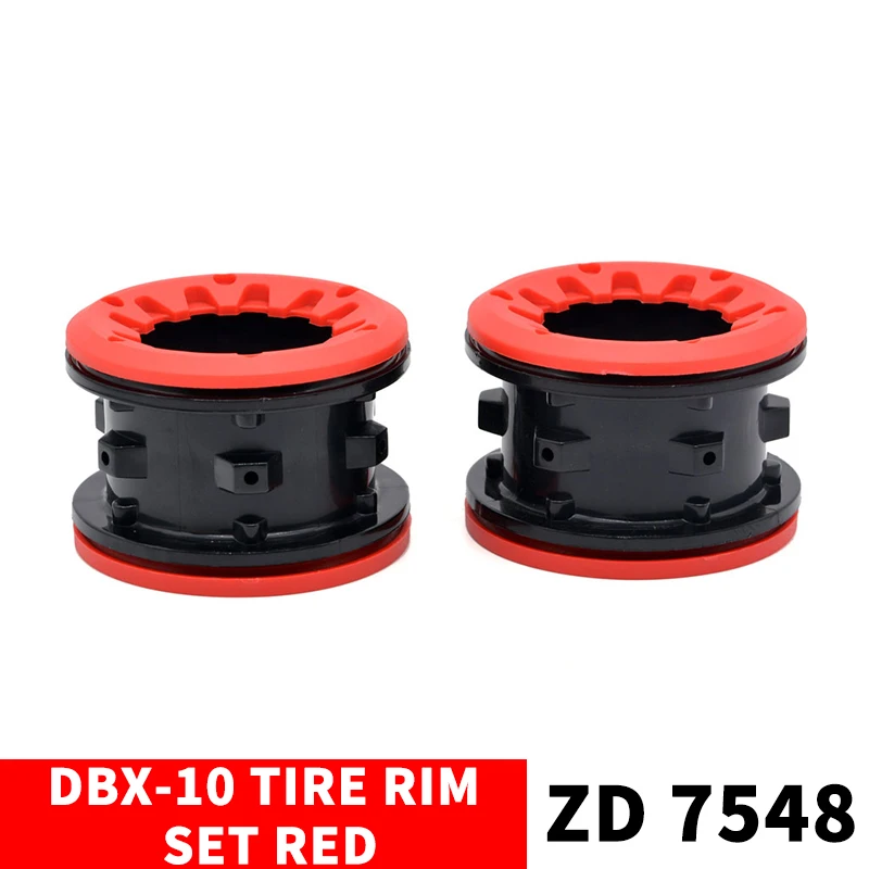 

Багги ZD Racing DBX-10 для бездорожья, запчасти для ремонта ступицы колеса, красный обод 7548, для радиоуправляемой модели 1/10, аксессуары для автомоб...