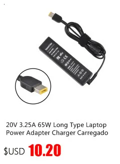 20 в 3.25A 65 Вт адаптер питания зарядное устройство для lenovo X1 Carbon G400 G500 G505 G405 YOGA 13 с США Великобритании ЕС AU 4 вилки