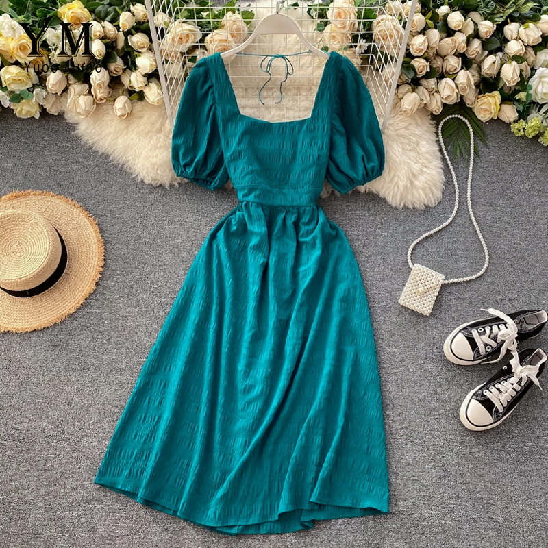 Женское винтажное платье миди YuooMuoo элегантные вечерние облегающие платья с