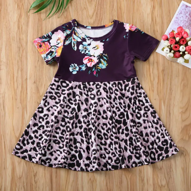Детская летняя юбка с цветочным рисунком | одежда и обувь