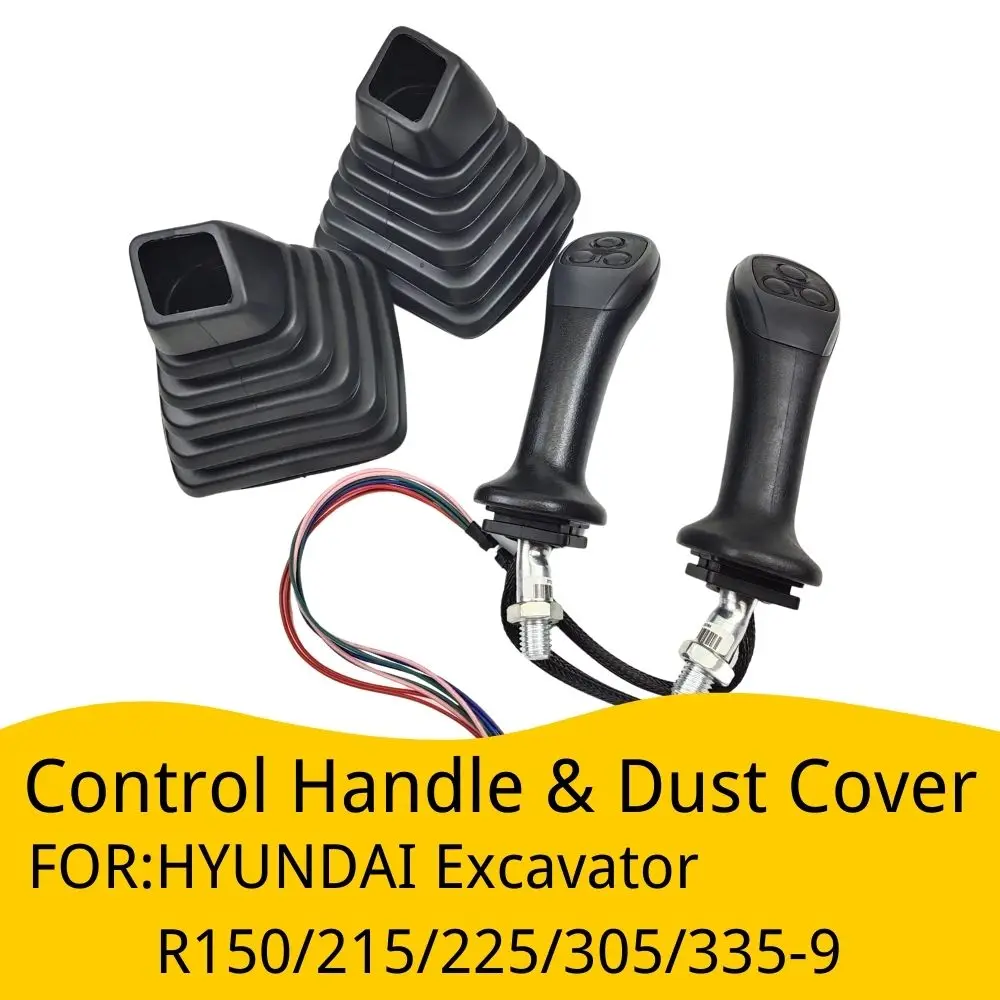 

For HYUNDAI Excavator R150/215/225/305/335-9 Eaton Control Joystick Handle Accessories Dustproof Cover Boot Spare Parts