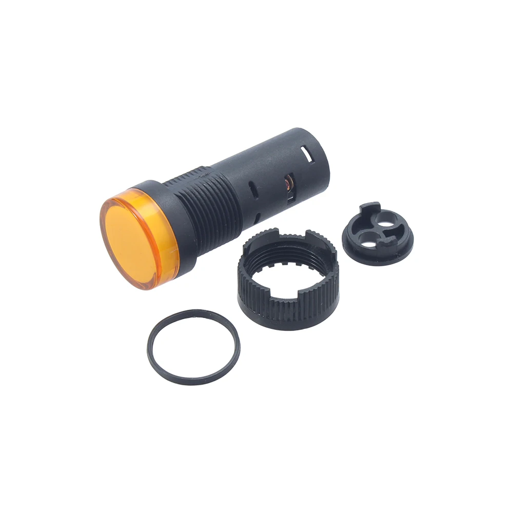 1 шт. светодиодный индикатор питания диаметр лампы 16 мм AD16 16C сигнальный