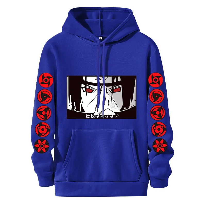 

Anime Hoodie Narutoes Sweatshirts Uzumaki Akatsuki Sakura Kakashi Sasuke Hinata Hyuga Harajuku Sweatshirts Man woman Clothes