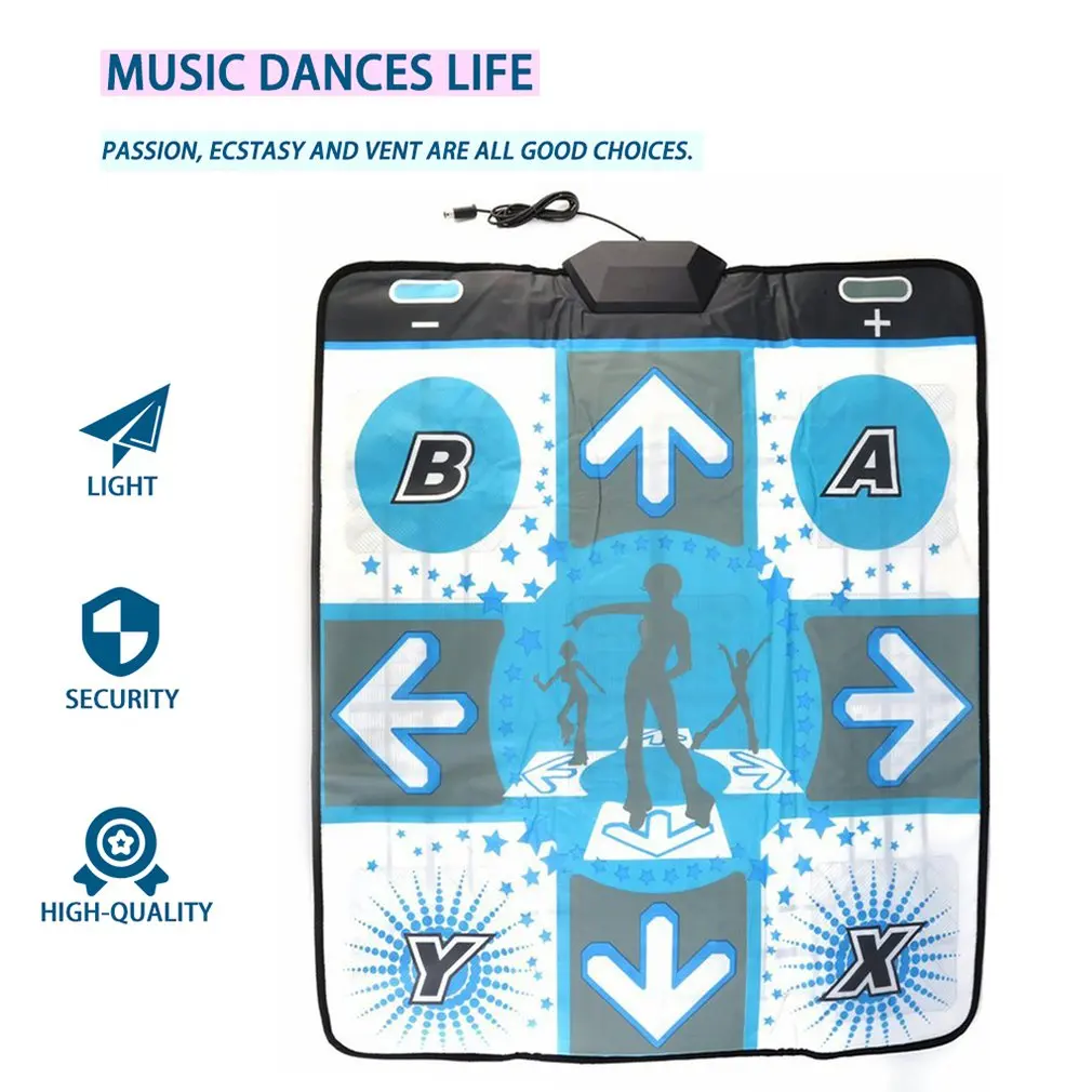Новые Нескользящие Dance Revolution коврик для Nintendo WII Горячие Вечерние игра