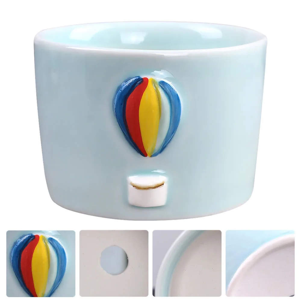 

1Pc Decorative Succulent Pot Gardening Flowerpot Mini Round Plant Container