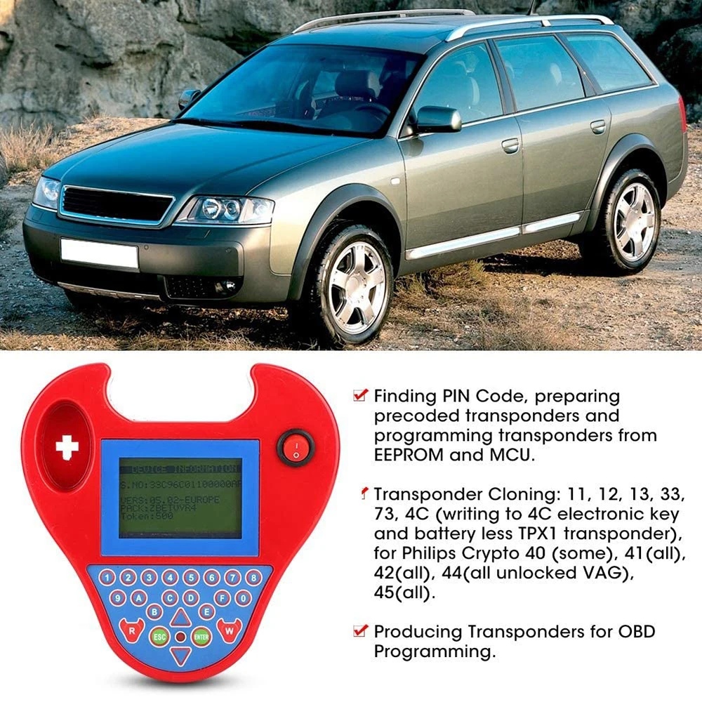 

sell well Small Zed-Bull Key Transponder Programmer Powerful Function Transponder Clone Device Intelligent Zed-Bull Programmer