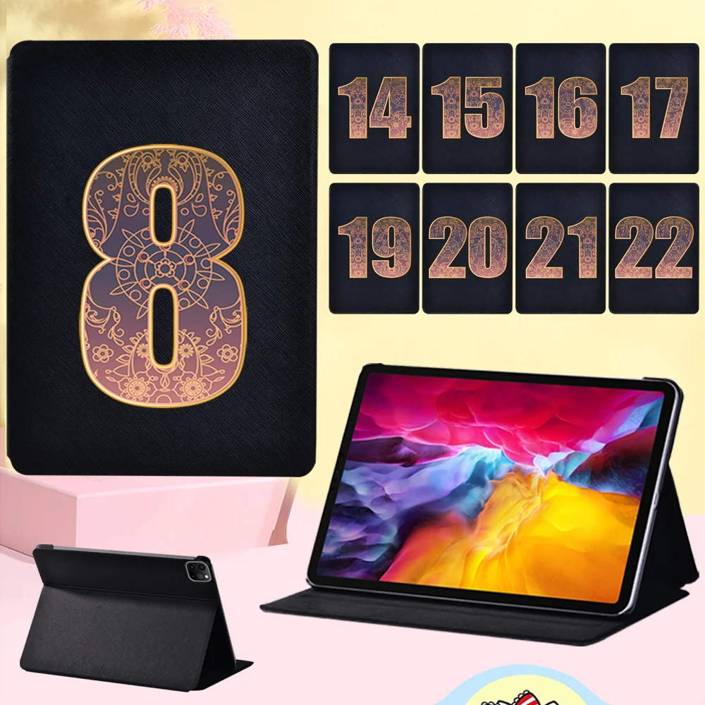

Tablet Case for Apple IPad Pro 11" (2018/2020)/Pro 2nd Gen 10.5"/Pro 9.7" Shockproof Number Series Flip Cover Case + Free Stylus