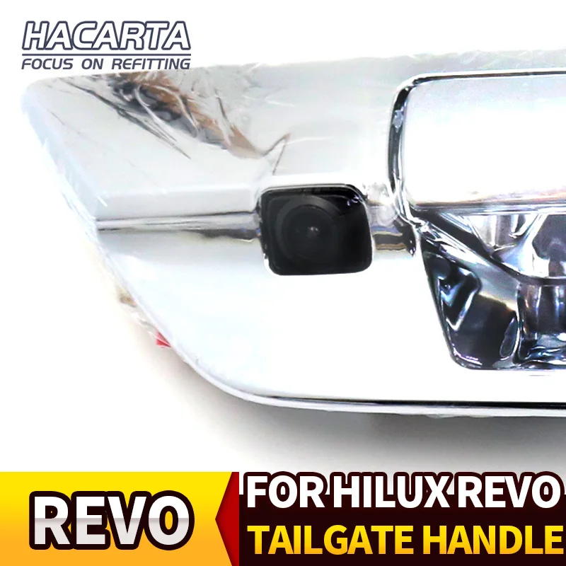 Для TOYOTA HILUX REVO ROCCO 2016-18 стандартные задние ворота ручки багажника с камерой
