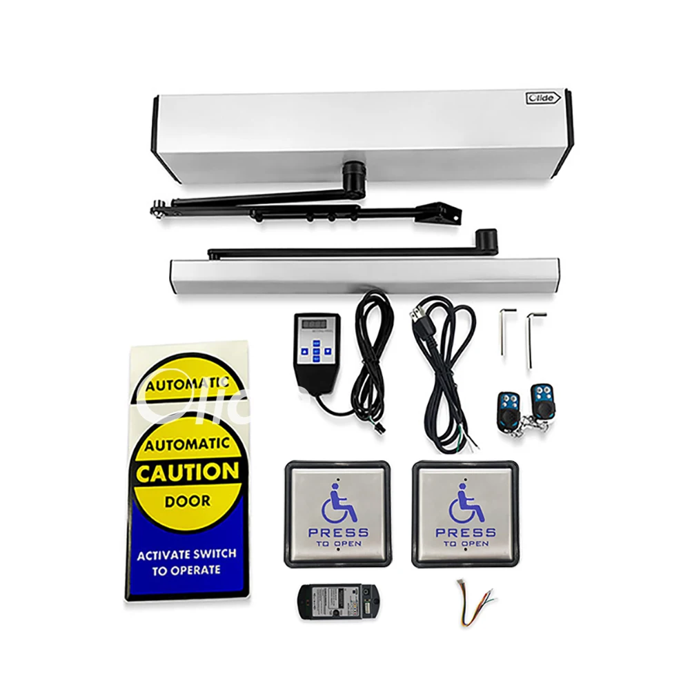 Автоматический открыватель дверей Olide для инвалидов с беспроводной пушкой 4,5 дюйма.