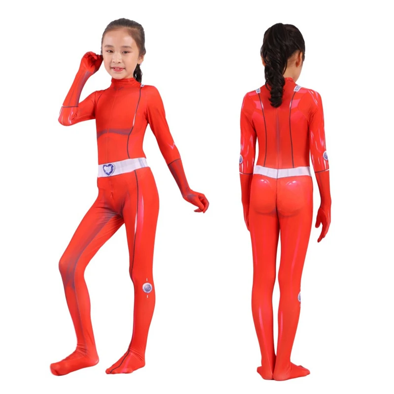 Костюм Косплей Девочек Детективов Totally Spies Аниме Clover Ewing Samantha Simpson Alexandra Mandy на Хэллоуин.