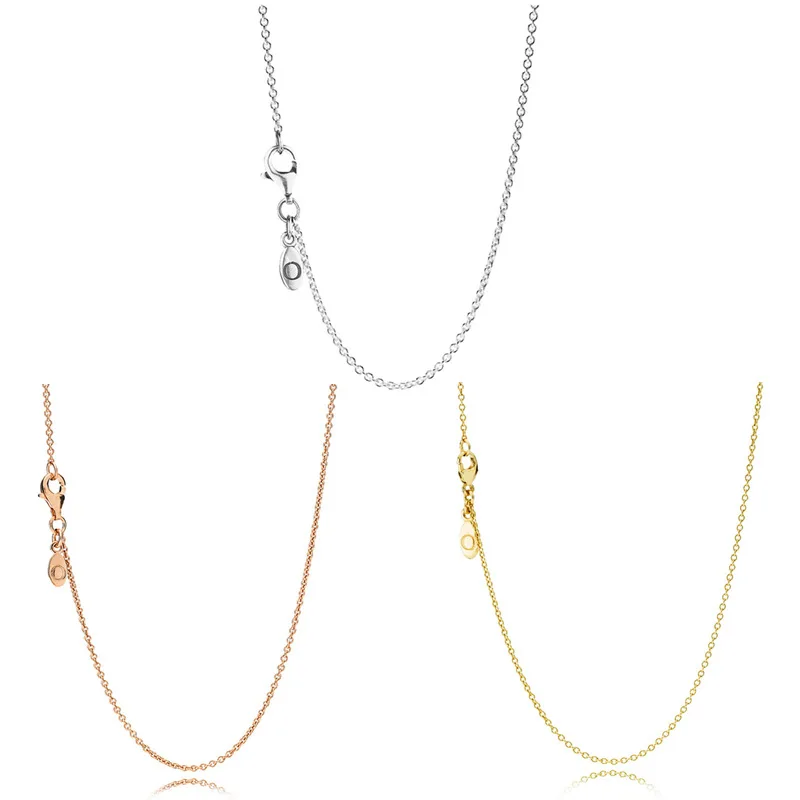 

Женское ожерелье из серебра 2021 пробы, с шармами «сделай сам»