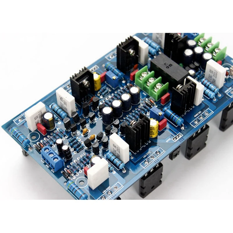 

High Power 300W + 300W Dual Channel Power Amplifier Board with 2Pcs DIY Prototype Hat Shield Extension Board