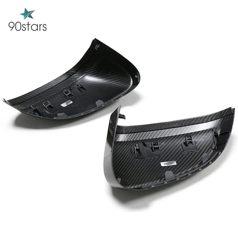 

For Audi RS5 A4 B9 S4 A5 S5 RS4 Real Carbon Fiber Rear Side View Mirror Cover LED Turn Signal Blink Side Mirror Lights 2016-2019