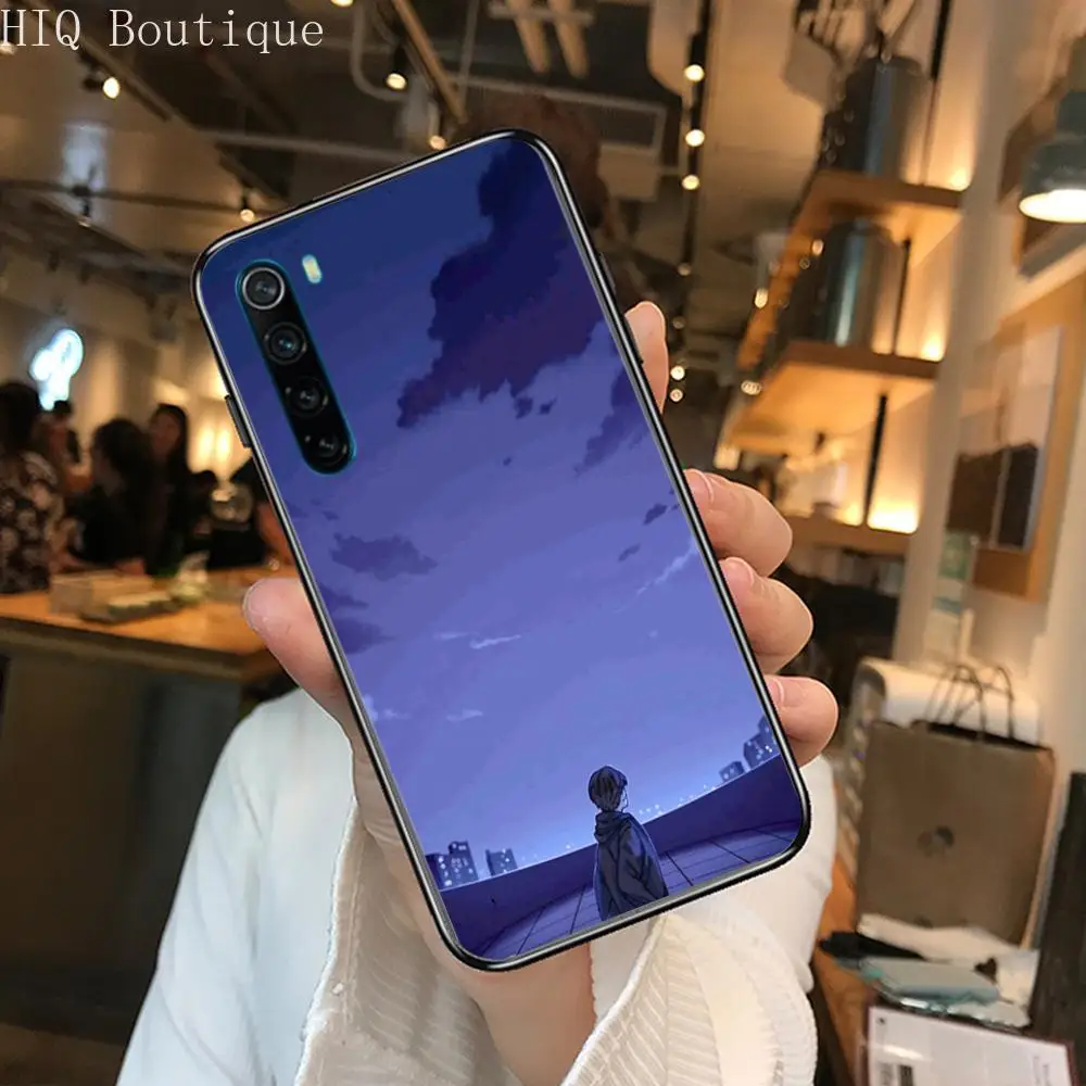 

Multivariate cartoon Phone Case For XiaoMi Redmi Note 9S 8 7 6 5 A Pro T Y1 Anime Black Cover Silicone Back Pretty