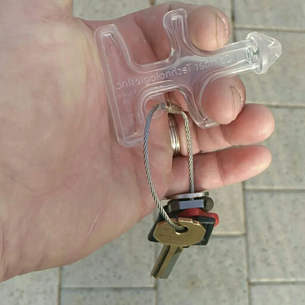 

2pcs Defense Poison Dragon Drill Poison Stinger Tactical Stick Defense Supplies Drill Keychain Shape Portable Combat Gadget