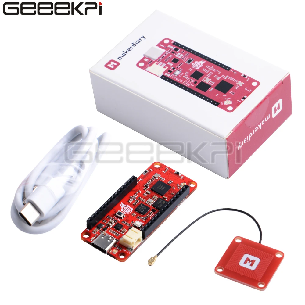 GeeekPi Pitaya Go nRF52840 IoT макетная плата Micro Dev Kit IEEE 802 11 b/g/n WiFi / Bluetooth 5 Thread Zigbee|Аксессуары