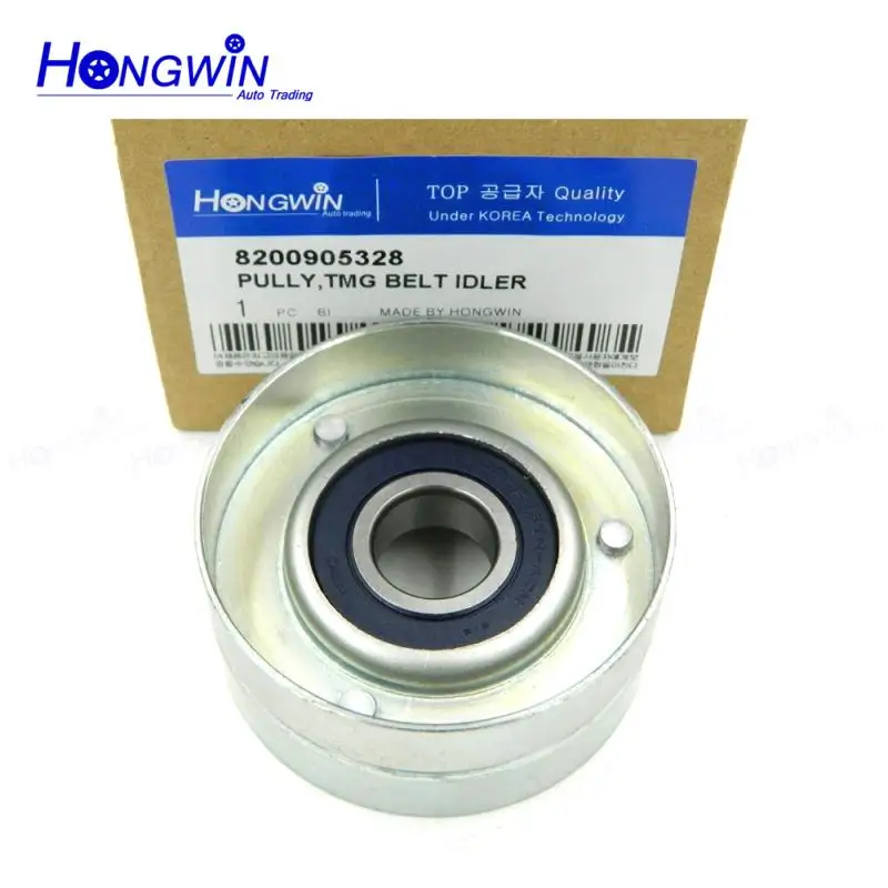 Подлинный номер: 8200905328 Натяжной ролик для ремня подходит Renault Megane II/III Sport 2.0RS/2.0TCE
