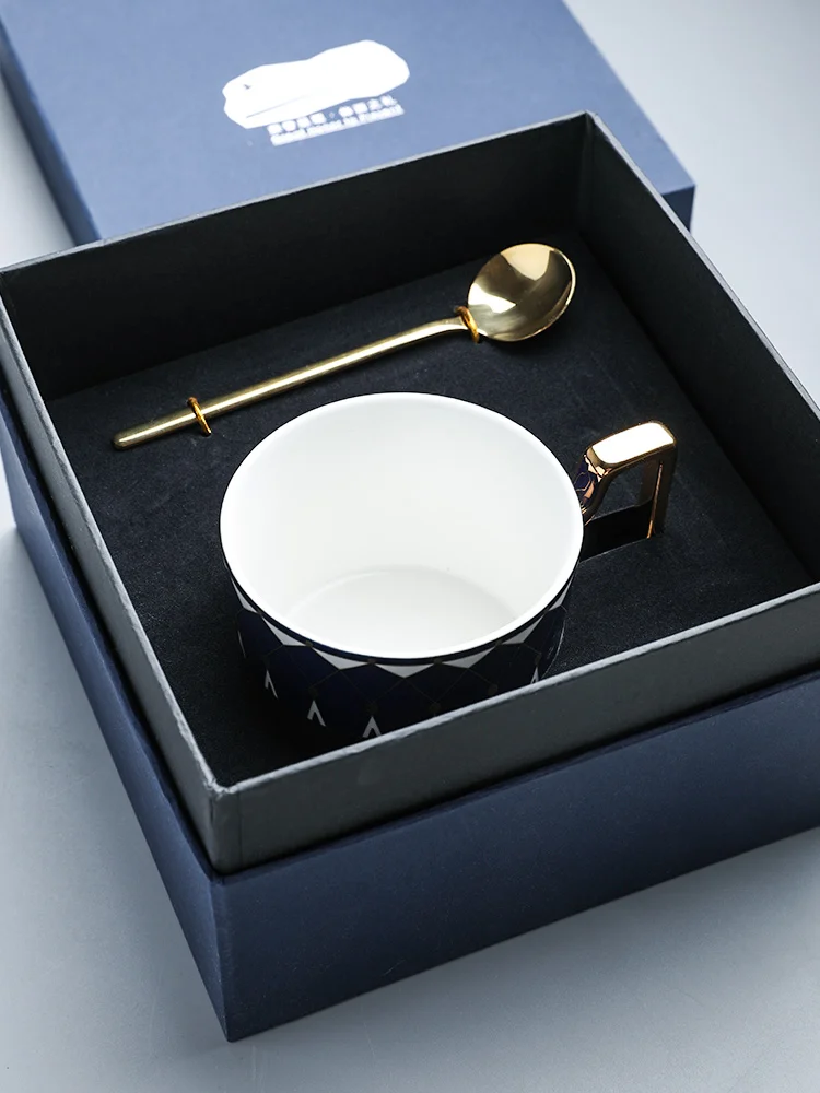 Кофейная чашка из костяного фарфора Королевский классический керамический чай