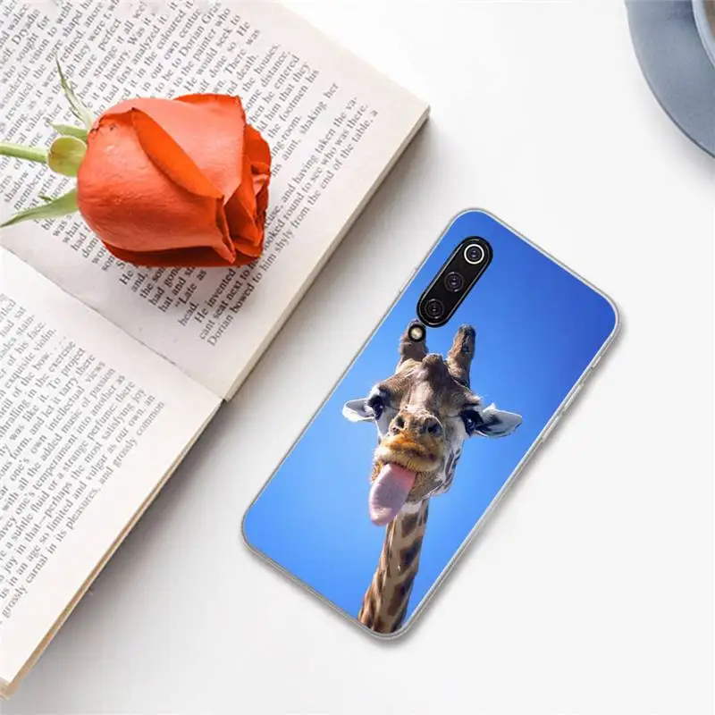 

Zebra Giraffe cute animal Phone Case For Xiaomi Redmi note 7 8 9 A t k30 max3 9 s 10 pro lite