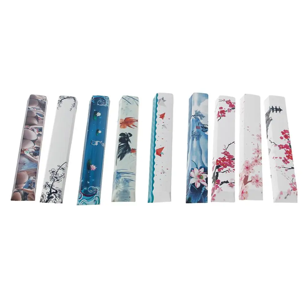 Замените клавиатуру клавиатуры PBT пять Сторон краски-подземные 6.25U Вишневый