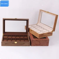 2020 new watches clock hour storagedisplay case wood professional holder organizer for clock watches jewelry boxes case display