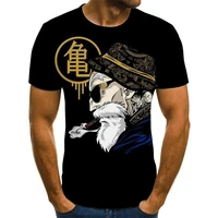 the latest top 3d printed t shirts hip hop summer street mens clothing harajuku old man t shirts hip hop t shirts