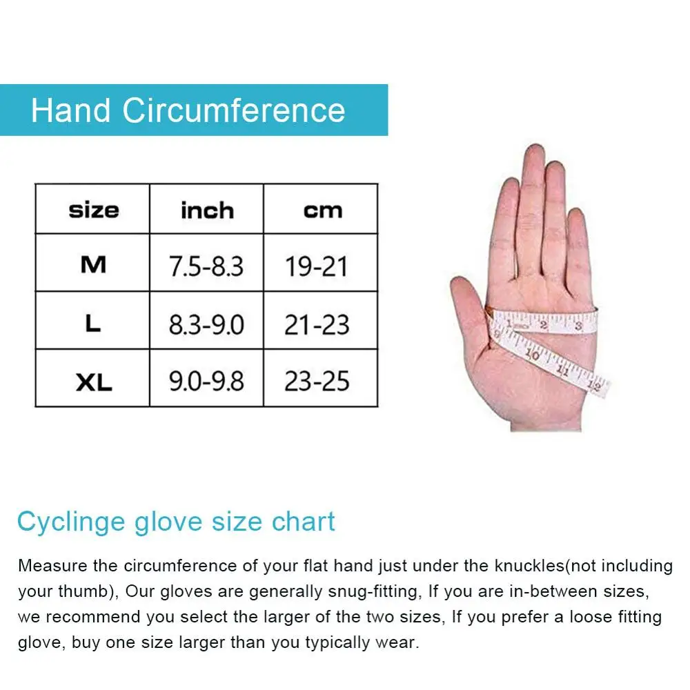 

Half Finger Cycling Gloves Anti-slip Anti-sweat Bike Gloves Men Women Breathable Mittens Outdoor Cycling Sports MTB Gloves