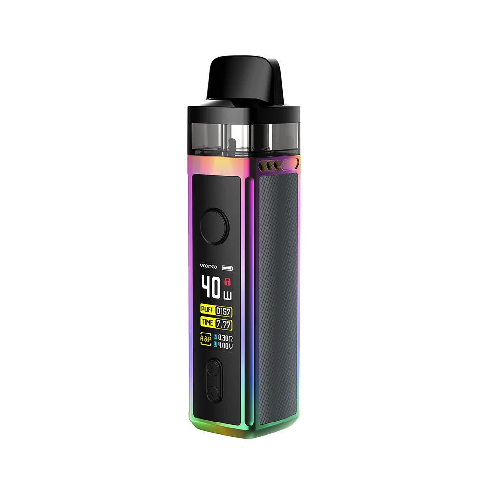 Rainbow Space Gray Испания! VOOPOO VINCI Mod Pod Vape комплект с аккумулятором 1500mAh и 5,5 мл Pod вейп-комплект электронной сигареты против Drag Nano/Drag 2 - Цвет: Rainbow Space Gray