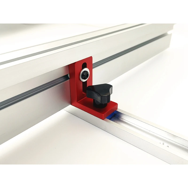 

Woodworking Chute Dedicated Limiter Standard 30 T-Slot Miter Track Stop Sliding Miter Gauge Fence Connector Rail Retainer Chute