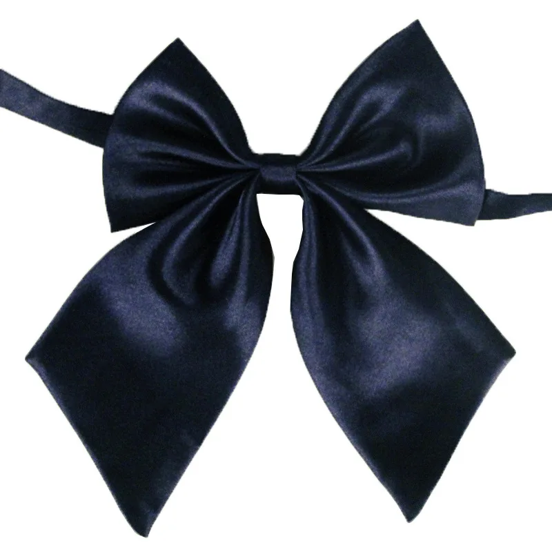 Linbaiway женские галстуки бабочки разноцветные однотонные для студентов формальная