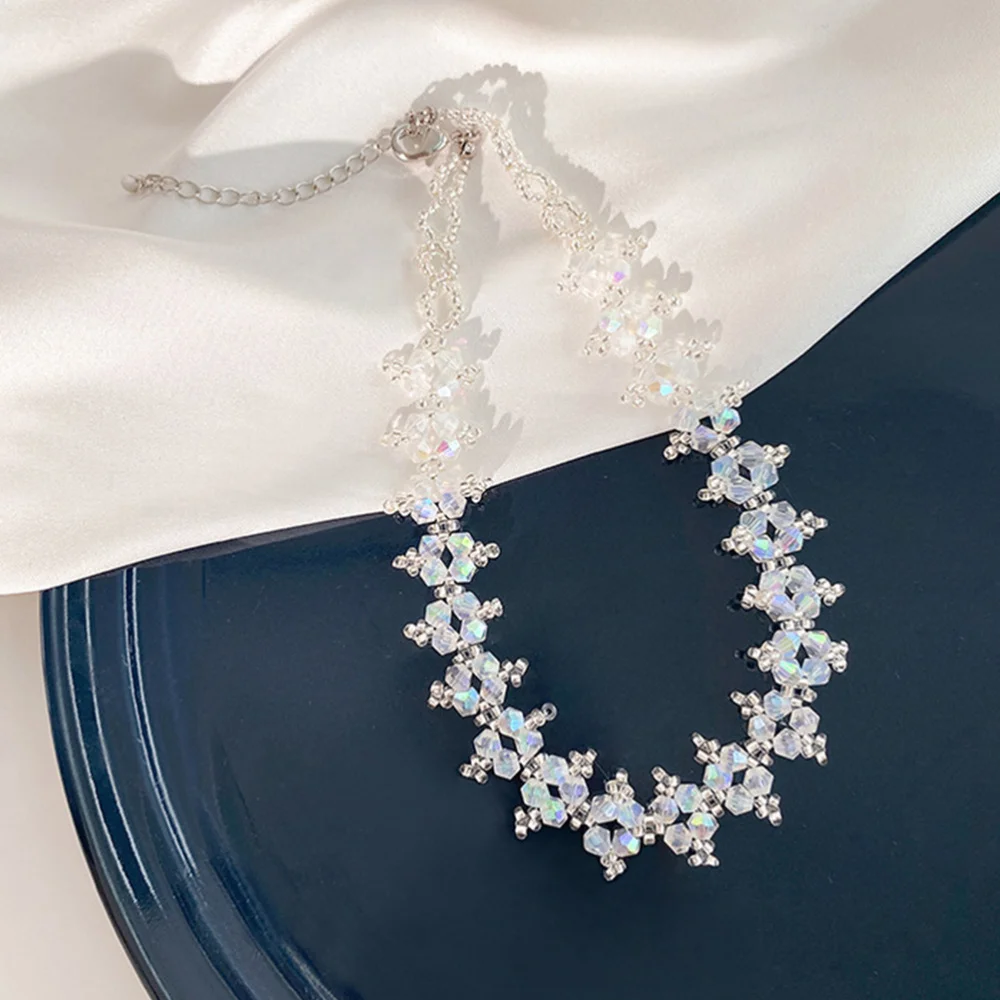 

Woman Pendant Necklace Shine Choker Collar Chain Neck Wedding Fashion Jewelry