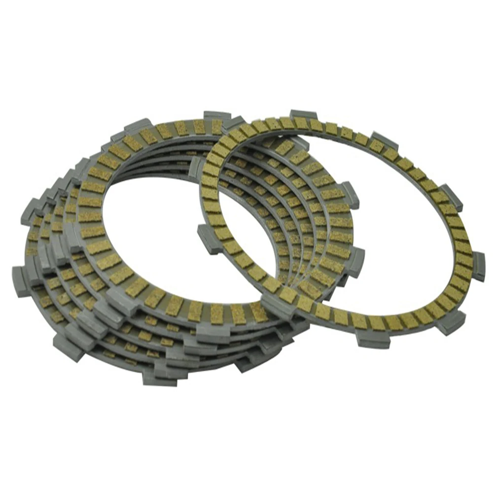 

6Pc Motorcycle Friction Clutch Disc Plates For Honda VT500 C VT500C Shadow 500 83-86 VT500FT Ascot 83-84