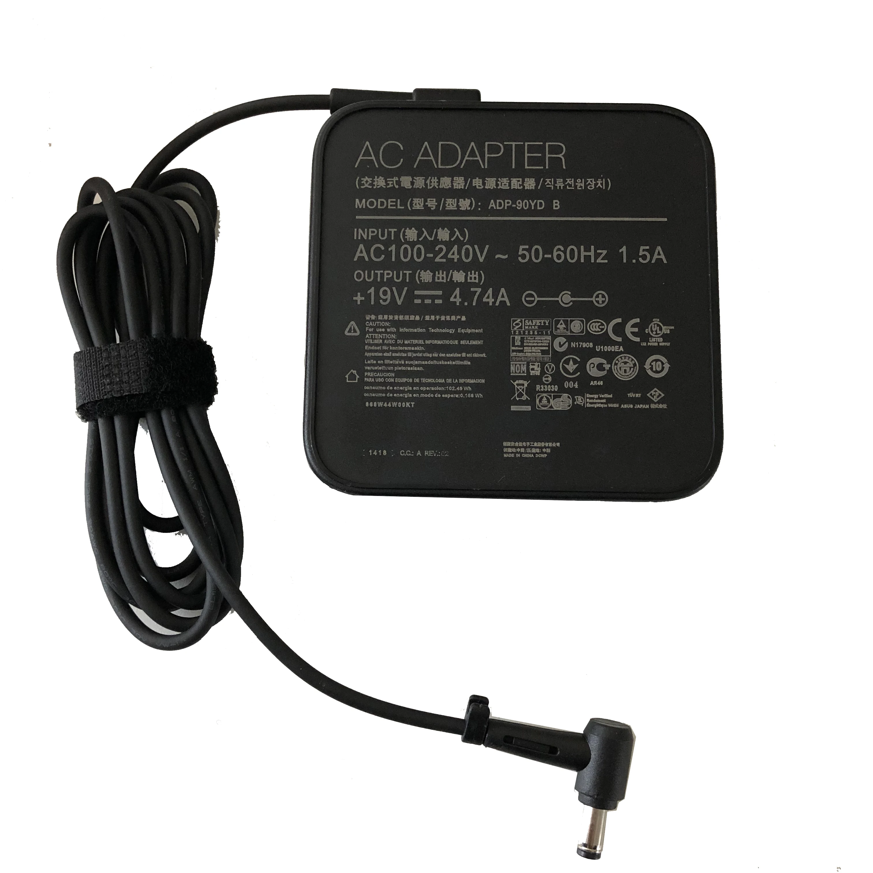 19V 4.74A 5 5*2 5mm 90W адаптер для ноутбука Зарядное устройство ADP 90YD Asus K53 A52F A53E A53S A53U A55VD