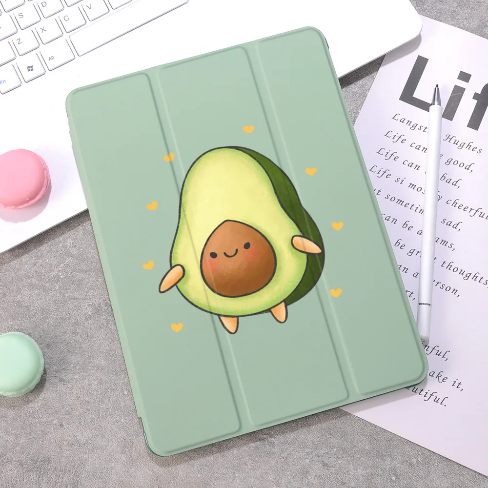

Avocado For Air 4 Silicone Case iPad Pro 2020 10.5 with Pencil Holder 10.2 inch 8th Generation 7th For 12.9 Pro 2018 Mini 4 5