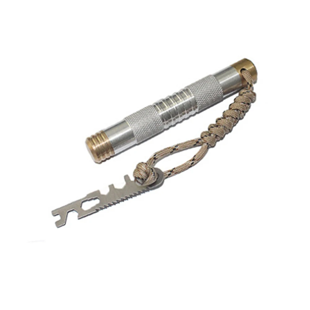 Portable Outdoor Camping Piston Fire Starter Tube Emergency Survival Tools | Спорт и развлечения