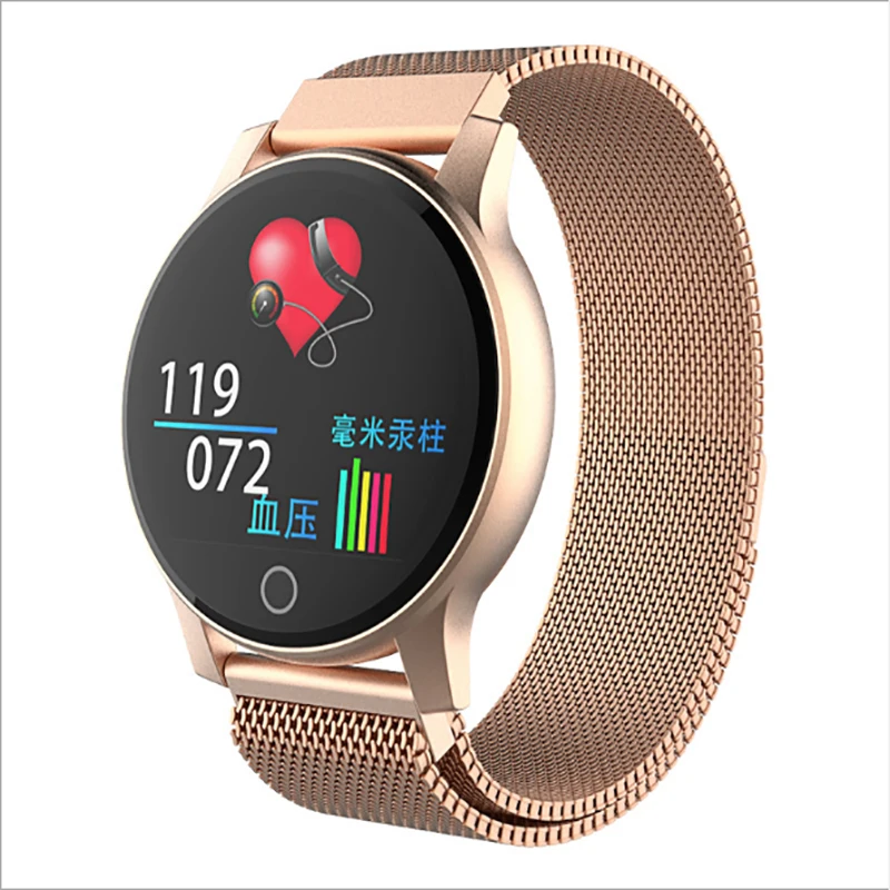 Steel Gold R2 Смарт-часы ECG+ PPG Bluetooth 5,0 браслет sphygmometer трекер активности для Android huawei Honor телефон Мужские Женские умные часы - Цвет: Steel Gold