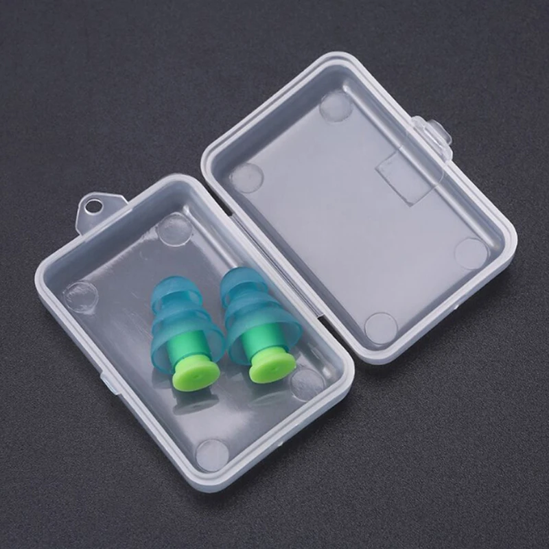 1 пара шумоподавление Защита слуха затычки для ушей концертов мотоциклов