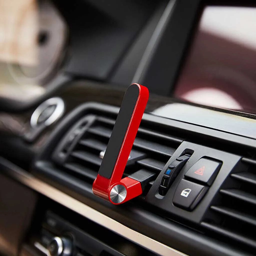 Minimalist Strong Magnetic Car Phone Holder Rugged Design Fully Adjustable 360 Degree Mobile Holder#LR3