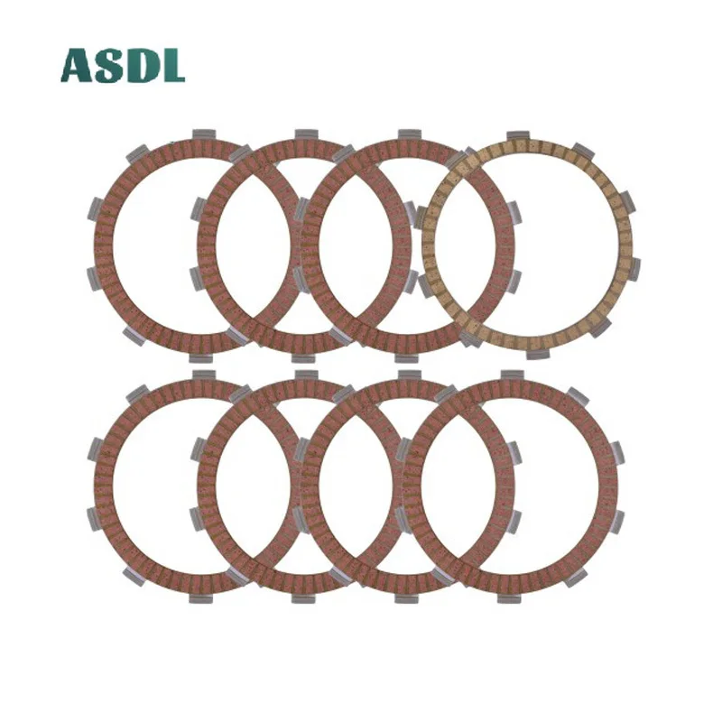 

Motorcycle Friction Clutch Plate Kit For HONDA NTV650 Revere / V Deauville XL650 XL650V XL700 Transalp XL 650 700 CTX700 CTX 700