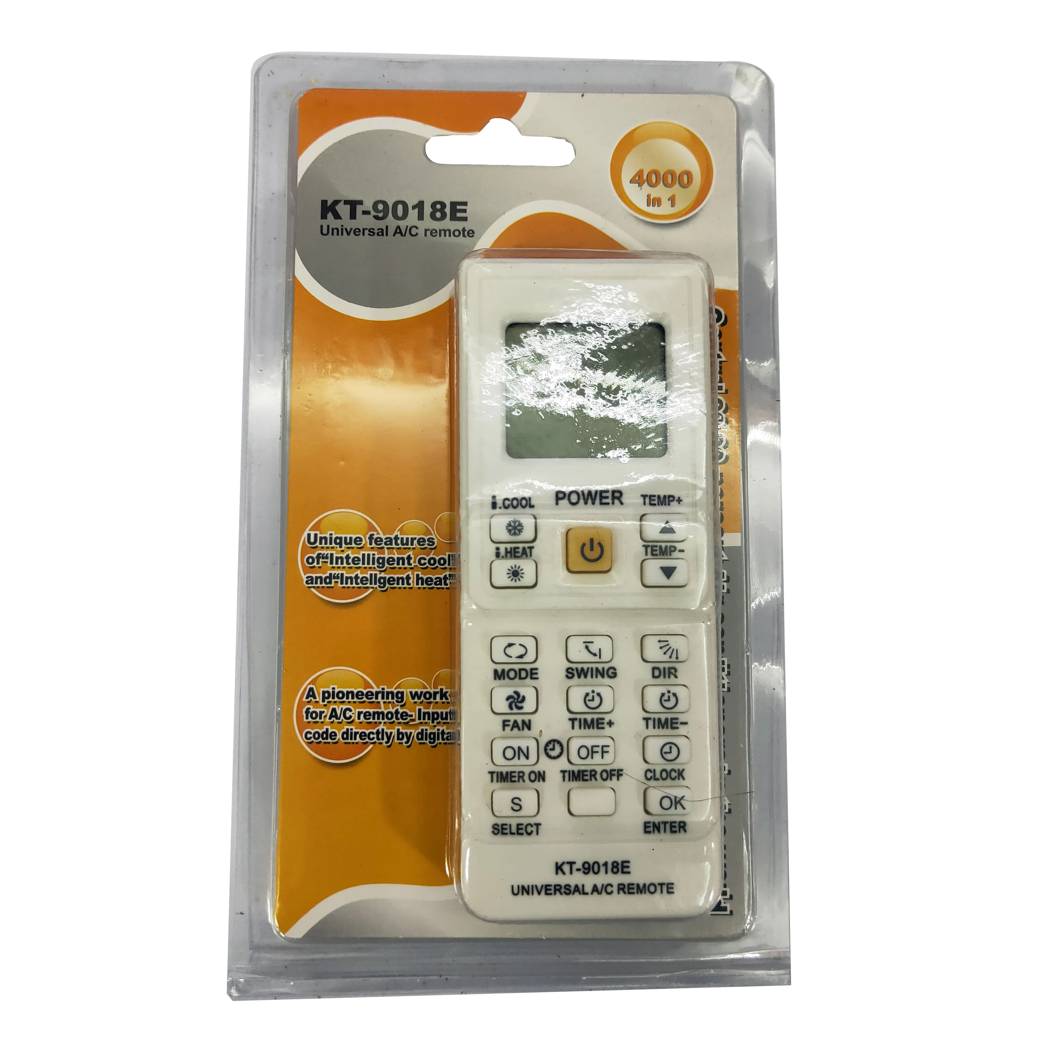 

4000 in 1 Universal Air Conditioner Remote Control KT-9018E LCD AC Fernbedienung