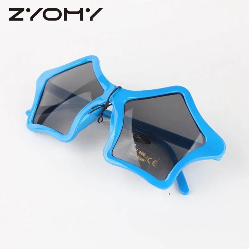Zyomy UV400 Gafas для мальчиков, детские солнцезащитные очки, аксессуары для вечеринок, для девочек, оправа звезды, Oculos de sol, пластиковые детские очки, брендовые дизайнерские