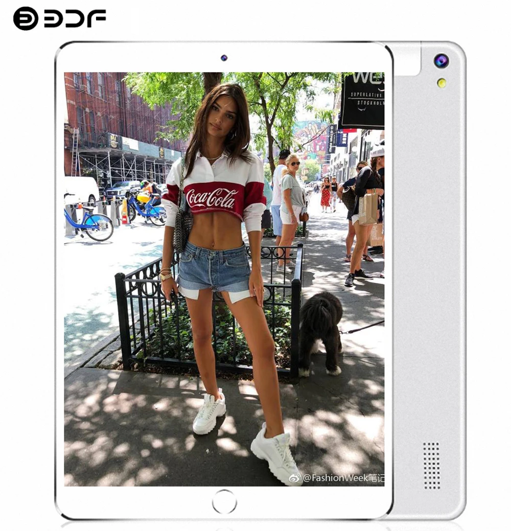 BDF 10,1 дюймов планшетный ПК Android планшет 4 Гб+ 64 Гб Две SIM 3G планшет Восьмиядерный Android 7,0 Bluetooth WiFi 1920*1200 ips планшеты 10